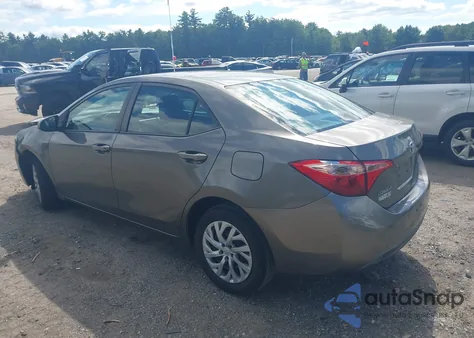 2018 Toyota Corolla Le z USA, uszkodzony, nr VIN 2T1BURHE2JC103476